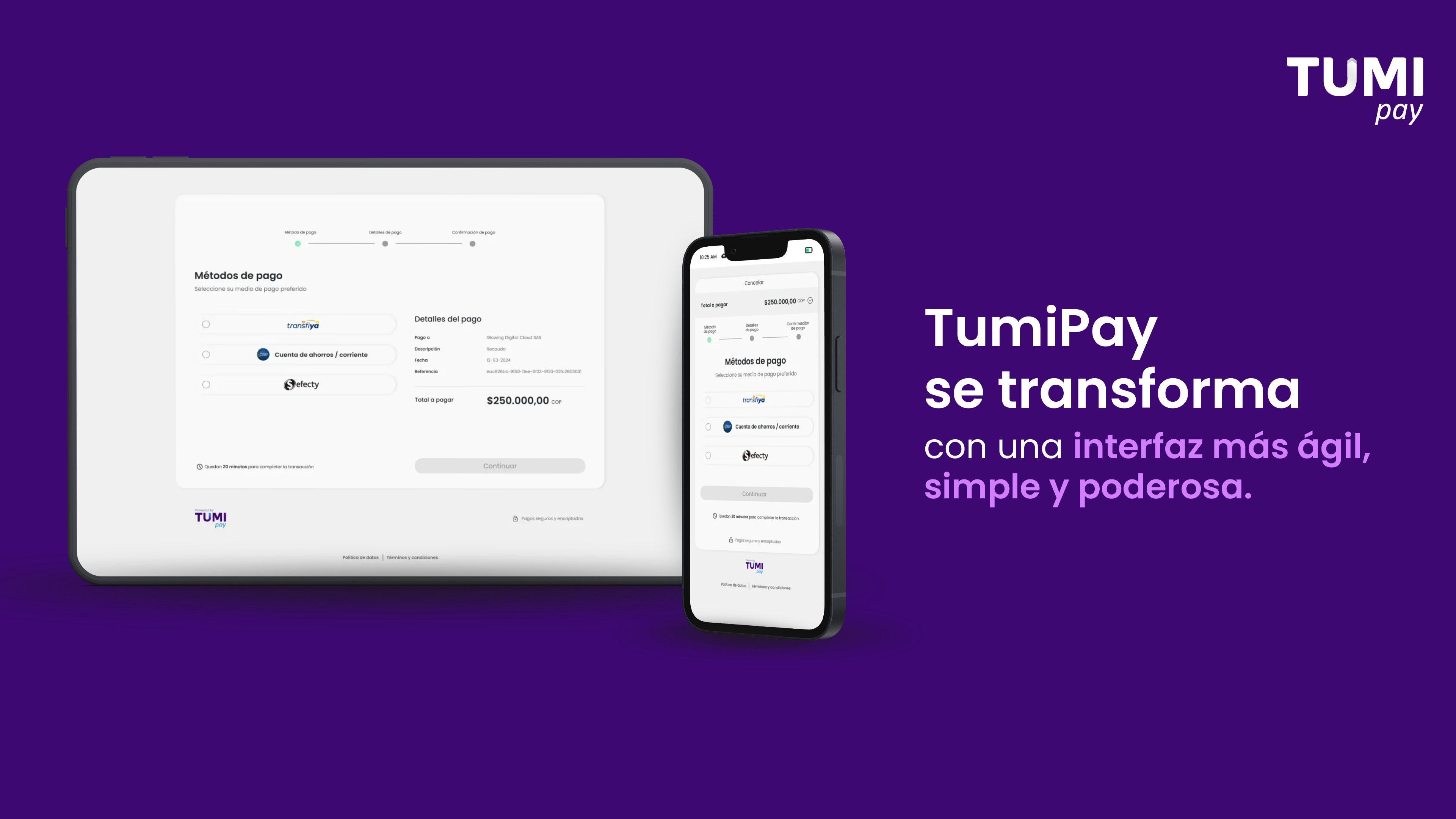 Descubre la transformación de la pasarela de pagos TumiPay: una nueva experiencia para ti y tus clientes